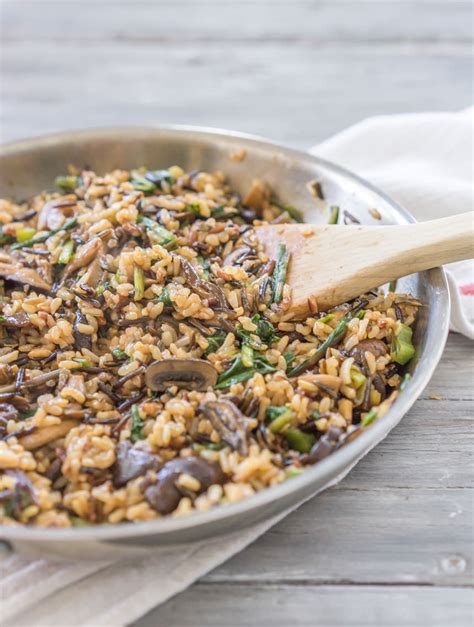 wild rice recipe with mushrooms